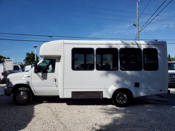 2012 Ford E350 Shuttle Bus Elkhart 15 pass NON CDL 13k #1231 for sale in largo, FL – photo 2