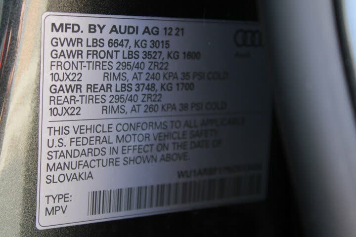 2022 Audi RS Q8 4.0T quattro AWD for sale in Niles, IL – photo 47