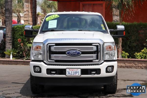 2014 Ford F-250 F250 Platinum 4D Crew Cab Diesel Truck (26694) for sale in Fontana, CA – photo 2