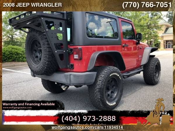 2008 JEEP WRANGLER X Great Cars, Great Prices, Great Service!! Years... for sale in Duluth, GA – photo 8