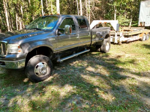 2005 Ford F-350 lariat pickup four-door 8 ft bed 4x4 for sale in Orrington, ME