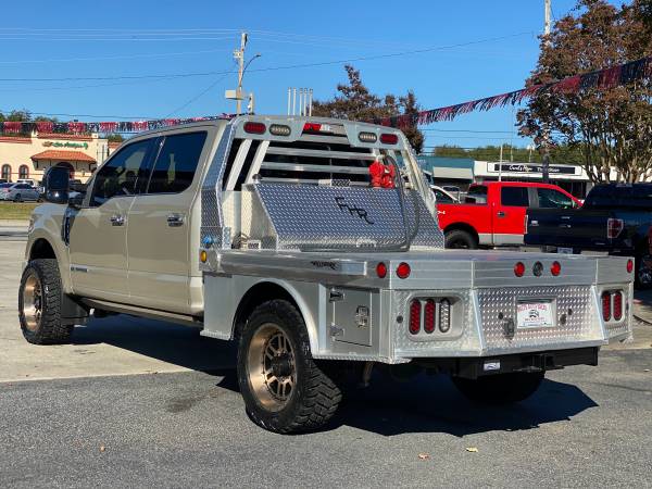 17 Ford F-250 platinum flatbed 4x4 one owner clean southern title! for sale in Easley, SC – photo 7
