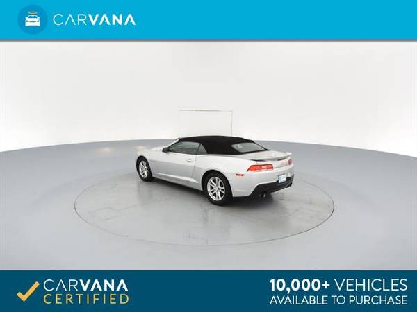 2015 Chevy Chevrolet Camaro LT Convertible 2D Convertible Silver - for sale in Covington, OH – photo 8