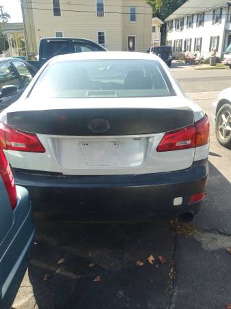 2006 LEXUS IS250 SPORT AWD MODEL RUNS DRIVES NEEDS WORK for sale in Kingston, CT – photo 6