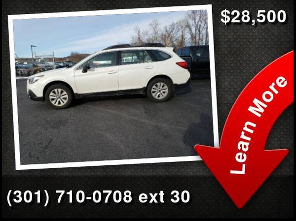 2019 Subaru Outback 2 5i - - by dealer - vehicle for sale in Frederick, MD