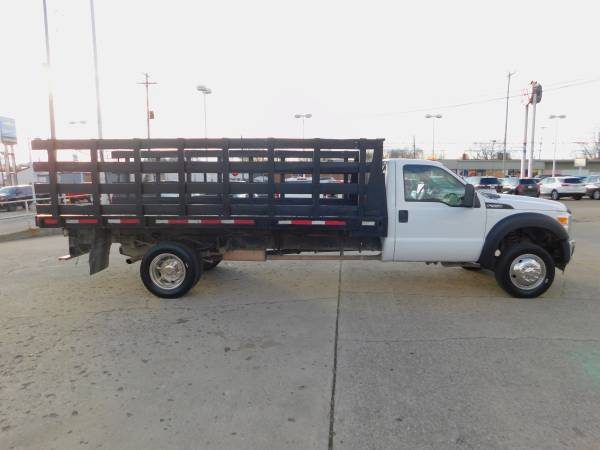 2015 Ford F550 16' Stake body - cars & trucks - by dealer - vehicle... for sale in Flint, IL – photo 8