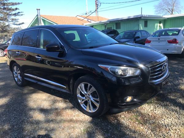 2013 Infiniti JX AWD, NAVI, ROOF, TV-DVD, LEATHER, 3RD ROW,... for sale in Mount Pocono, PA – photo 4