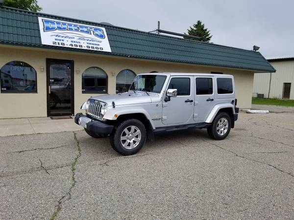 2012 Jeep Wrangler Unlimited Sahara for sale in Glyndon, ND