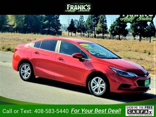 2018 Chevy *Chevrolet* *Cruze* LT sedan Red Hot for sale in Salinas, CA