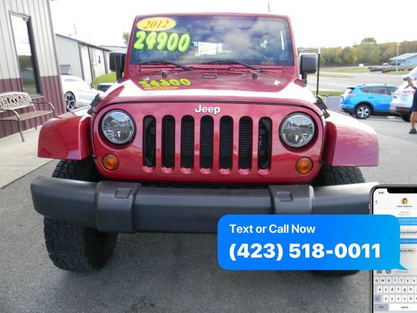 2013 JEEP WRANGLER UNLIMI SAHARA - EZ FINANCING AVAILABLE! - cars &... for sale in Piney Flats, TN – photo 3