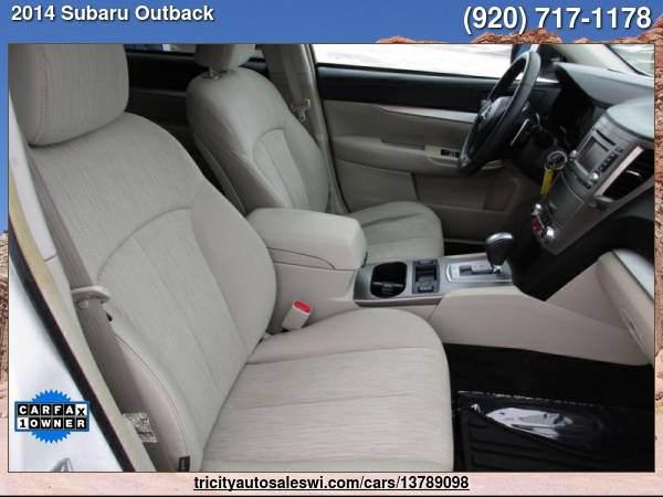 2014 SUBARU OUTBACK 2 5I PREMIUM AWD 4DR WAGON CVT Family owned for sale in MENASHA, WI – photo 22