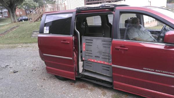 2010 DODGE VAN WITH WHEELCHAIR RAMP for sale in Mansfield, OH – photo 3