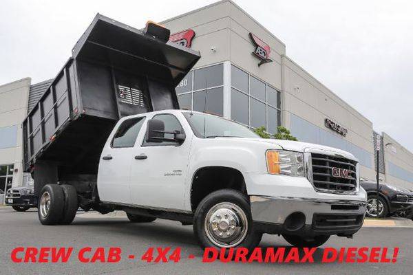 2010 GMC Sierra 3500HD Work Truck Crew Cab DRW 4WD Financing... for sale in CHANTILLY, District Of Columbia