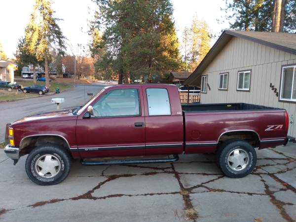 1994 Chevy 1500 4x4 short box ex-cab - cars & trucks - by owner -... for sale in Greenacres, WA – photo 2