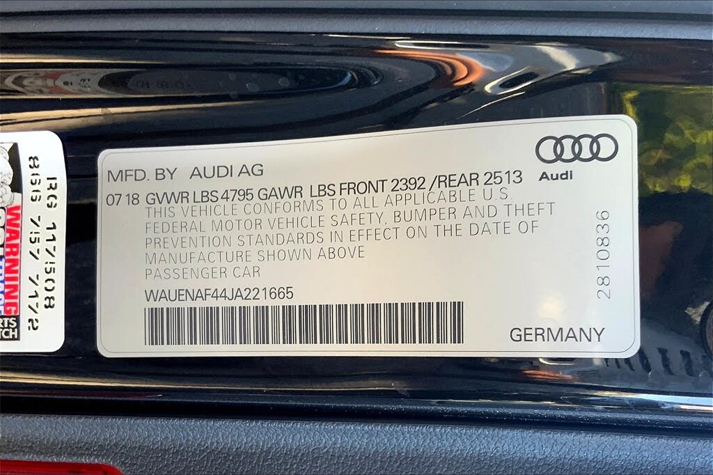 2018 Audi A4 2.0T quattro Premium Plus AWD for sale in Roanoke, VA – photo 18