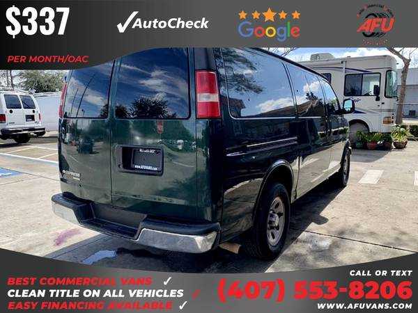 337/mo - 2014 Chevrolet Express 1500 Cargo Van 3D 3 D 3-D - cars & for sale in Kissimmee, FL – photo 6