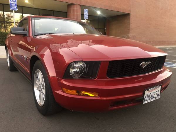 2009 Ford Mustang V6 Deluxe coupe Red for sale in Sacramento , CA – photo 3