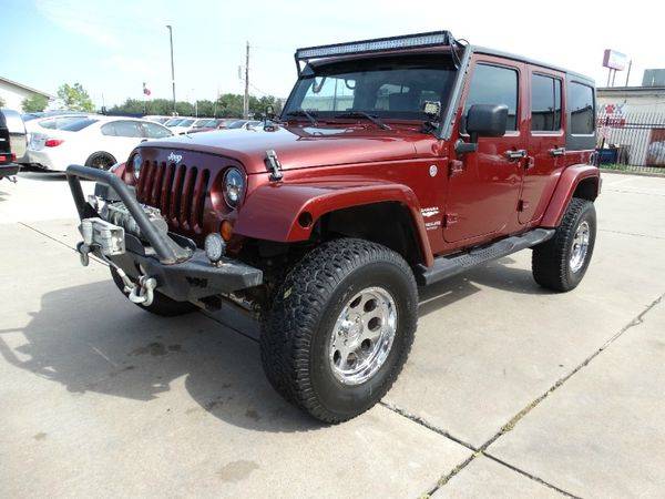 2007 Jeep Wrangler 4WD 4dr Unlimited Sahara - We Finance as low as... for sale in Houston, TX – photo 3