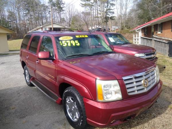 2003 CADILLAC ESCALADE LUXURY - - by dealer - vehicle for sale in Marion, NC