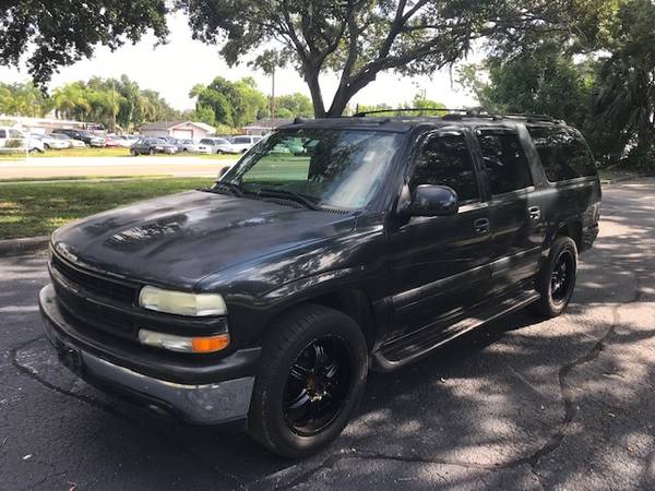 2004 Chevrolet Suburban LS 3rd Row Leather Loaded LOW PRICE for sale in SAINT PETERSBURG, FL