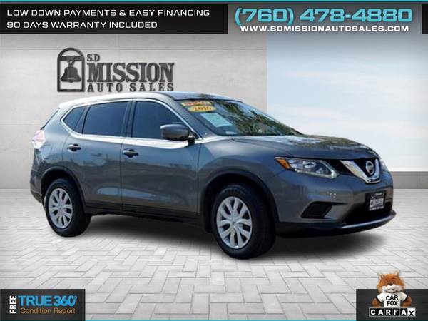 2016 Nissan Rogue S FOR ONLY 249/mo! - - by dealer for sale in Vista, CA