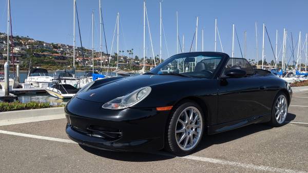 1999 Porsche Carerra 4 Cabriolet with hardtop, low miles for sale in Ramona, CA – photo 8