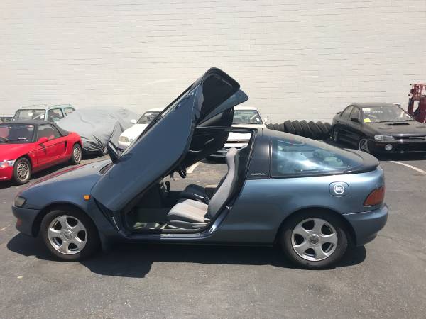 1991 TOYOTA SERA GULL WING BUTTERFLY DOORS 1 5L 5E-FHE 4AT - cars & for sale in South El Monte, CA – photo 4