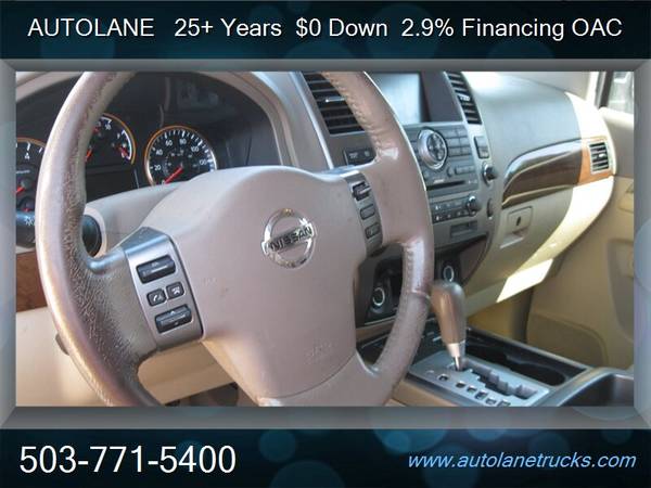 2011 Nissan Armada 4X4 SUV - cars & trucks - by dealer - vehicle... for sale in Portland, OR – photo 7