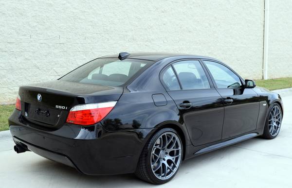 2008 BMW 550i M Sport - 19' Wheels - 91K Miles - New Tires - Navi! for sale in Raleigh, NC – photo 3