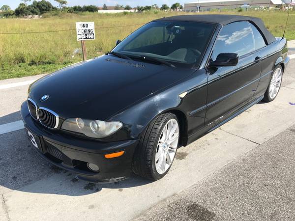 2004 BMW 330ci Convertible Triple Black with M Sport & Carfax - cars... for sale in Venice, FL – photo 10