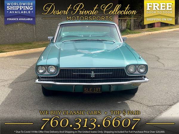1966 Ford Thunderbird Q CODE for sale by Desert Private Collection for sale in Palm Desert, NY – photo 3