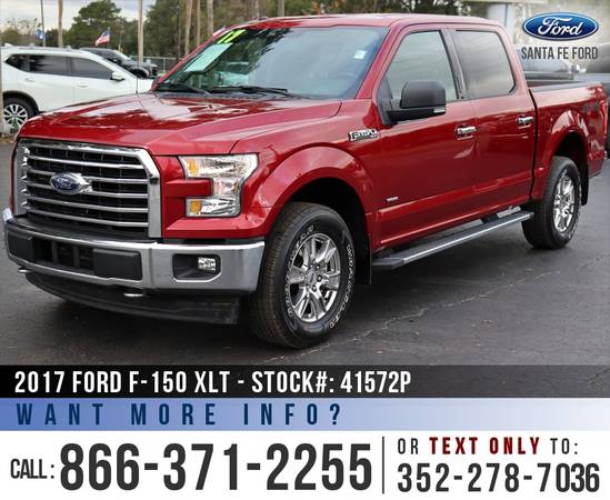 2017 FORD F150 XLT 4WD Backup Camera, Running Boards, WiFi for sale in Alachua, FL – photo 3