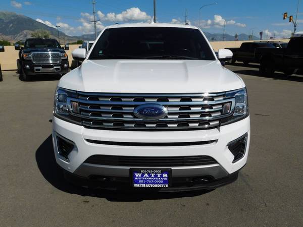 2018 *Ford* *Expedition Max* *LIMITED* Oxford White for sale in American Fork, UT – photo 4