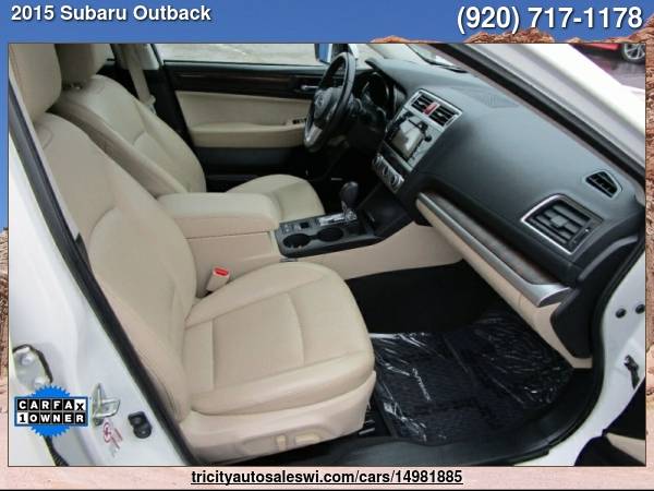 2015 SUBARU OUTBACK 2 5I LIMITED AWD 4DR WAGON Family owned since for sale in MENASHA, WI – photo 23