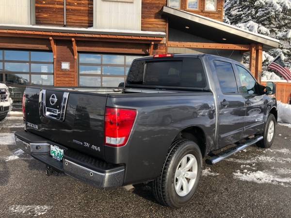 2012 Nissan Titan SV Crew Cab 4x4 84, 000 Miles - - by for sale in Bozeman, MT – photo 2