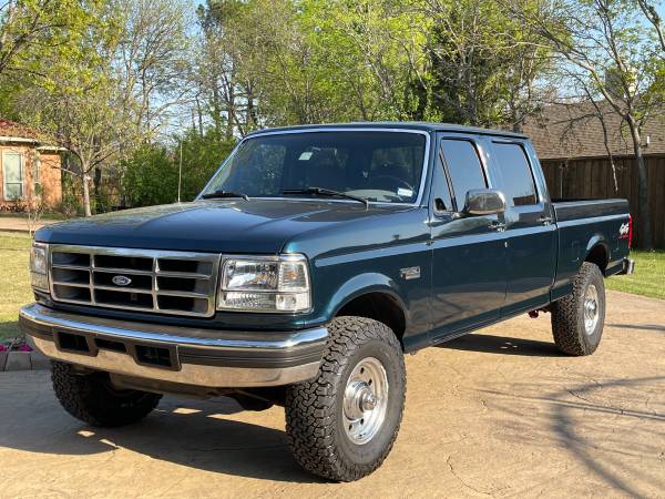 1996 Ford F250 Crew Cab Short Bed 4x4 7 3 Powerstroke Turbo Diesel for sale in irving, TX – photo 4
