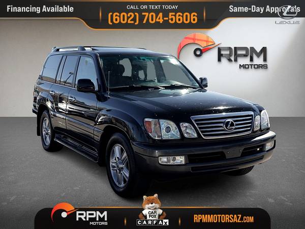 2007 Lexus LX470 LX 470 LX-470 FOR ONLY 447/mo! for sale in Phoenix, AZ