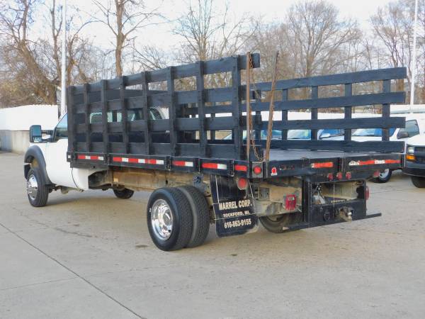 2015 Ford F550 16' Stake body - cars & trucks - by dealer - vehicle... for sale in Flint, IL – photo 5