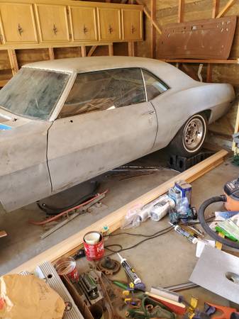 1969 CAMARO NO RUST STORED INSIDE SINCE 1975 4 SPD, 302 - cars & for sale in Monterey, CA – photo 2