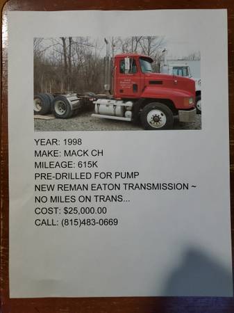 1998 Mack CH for sale in Crest Hill, IL