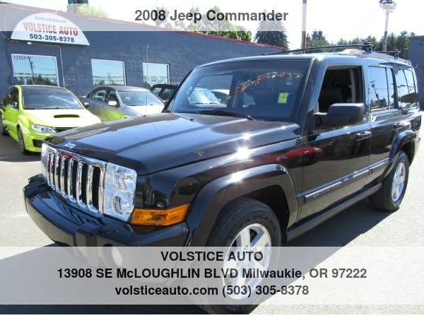 2008 Jeep Commander 4X5 4dr Sport BLACK 6CLY LOADED MUST SEE ! for sale in Milwaukie, OR