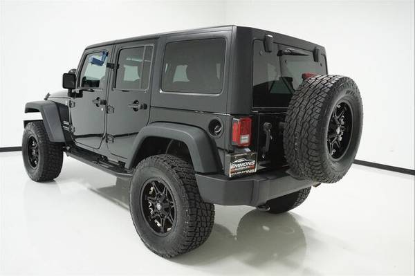 2014 *Jeep* *Wrangler Unlimited* *Sport* Black Clear for sale in Webster, TX – photo 6