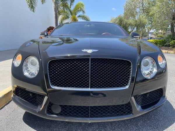 2013 Bentley Continental GT V8 COUPE BLACK/RED LEATHER DIAMOND for sale in Sarasota, FL – photo 5