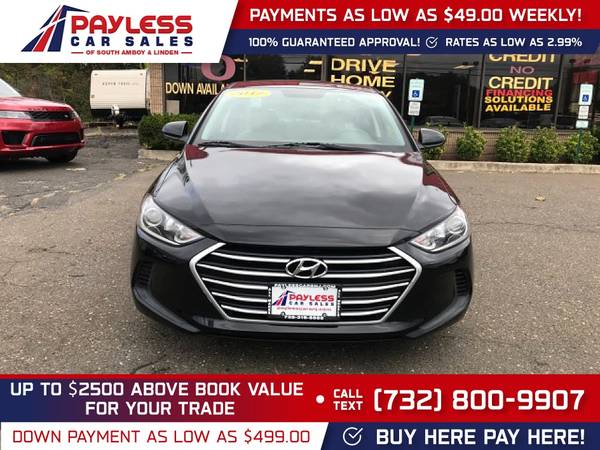 2017 Hyundai Elantra SE FOR ONLY 300/mo! - - by for sale in south amboy, NJ – photo 3