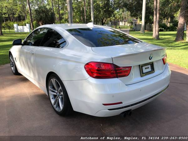 2016 BMW 428i Coupe 49K Miles! White over Beige! Driver assist packa... for sale in Naples, FL – photo 5