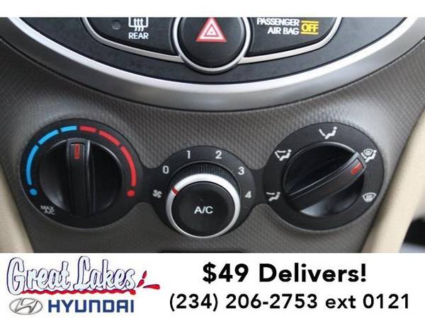 2012 Hyundai Accent sedan GLS - - by dealer - vehicle for sale in Streetsboro, OH – photo 23