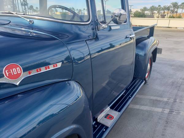 1956 ford f100 big window f 100 pickup truck v8 overdrive rare for sale in Whittier, CA – photo 14