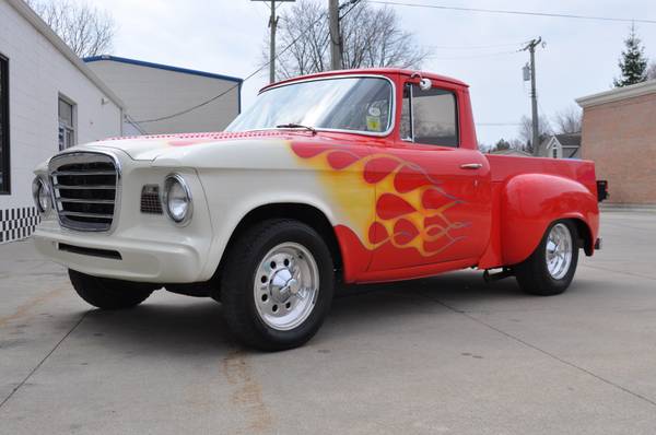 1960 HOT ROD STUDEBAKER PICK UP Willie Nelson Chevy V8 for sale in New Baltimore, MI – photo 11