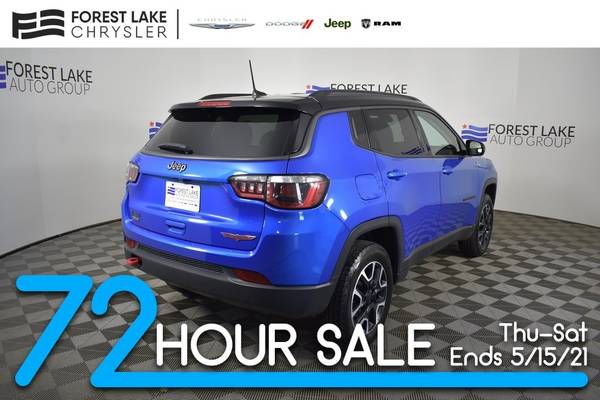 2018 Jeep Compass 4x4 4WD Trailhawk SUV - - by dealer for sale in Forest Lake, MN – photo 7