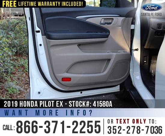 2019 Honda Pilot EX Touchscreen - Push to Start - Seats 8 for sale in Alachua, FL – photo 11